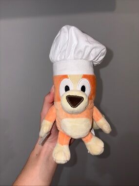 Bluey Chef Bingo Plush Orange stuffed animal